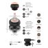 You2Toys CUPA Mini - Massageador Vibratório Aquecido (preto)