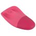Sorriso Toque Vibrante - vibrador recarregável pulsante para clitóris (rosa)