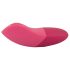 Sorriso Toque Vibrante - vibrador recarregável pulsante para clitóris (rosa)