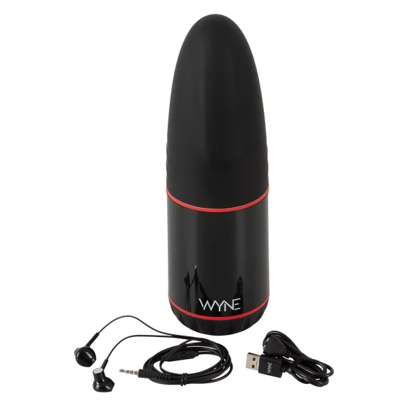 WYNE 02 - masturbador masculino com vibração e sucção recarregável