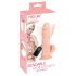 Nature Skin - Vibrador com controle remoto (natural)