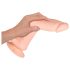 Nature Skin - Vibrador com controle remoto (natural)