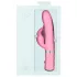 Pillow Talk Lively - vibrador recarregável com estimulador de clitóris (rosa)