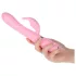 Pillow Talk Lively - vibrador recarregável com estimulador de clitóris (rosa)
