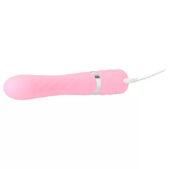 Pillow Talk Lively - vibrador recarregável com estimulador de clitóris (rosa)