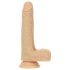 Naked Addiction - Vibrador Empurrador 19cm - Natural