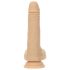 Naked Addiction - Vibrador Empurrador 19cm - Natural