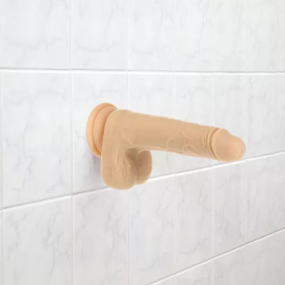 Naked Addiction Thrusting 7,5 - vibrador com movimento de vaivém (19 cm, cor natural)