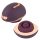 Belou - Vibrador recarregável giratório para massagem vulva (roxo)