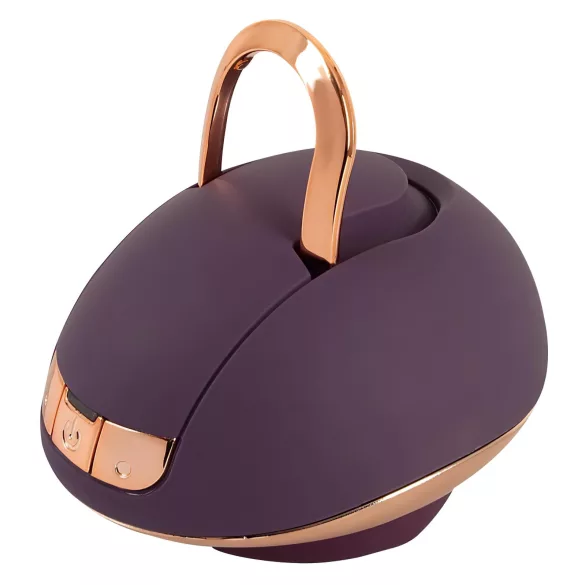 Belou - vibrador rotativo recarregável para vulva - silicone roxo