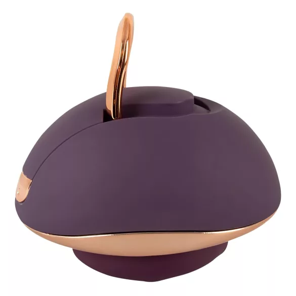Belou - vibrador rotativo recarregável para vulva - silicone roxo