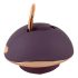 Belou - Vibrador recarregável giratório para massagem vulva (roxo)
