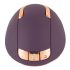 Belou - Vibrador recarregável giratório para massagem vulva (roxo)