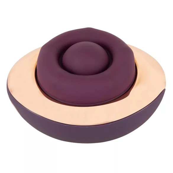 Belou - vibrador rotativo recarregável para vulva - silicone roxo