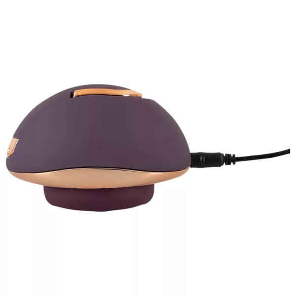 Belou - vibrador rotativo recarregável para vulva - silicone roxo