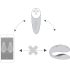 We-Vibe Chorus - Vibrador para Casais Inteligente com Bateria (Azul)