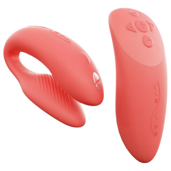 We-Vibe Chorus - vibrador inteligente para casais, recarregável (laranja)