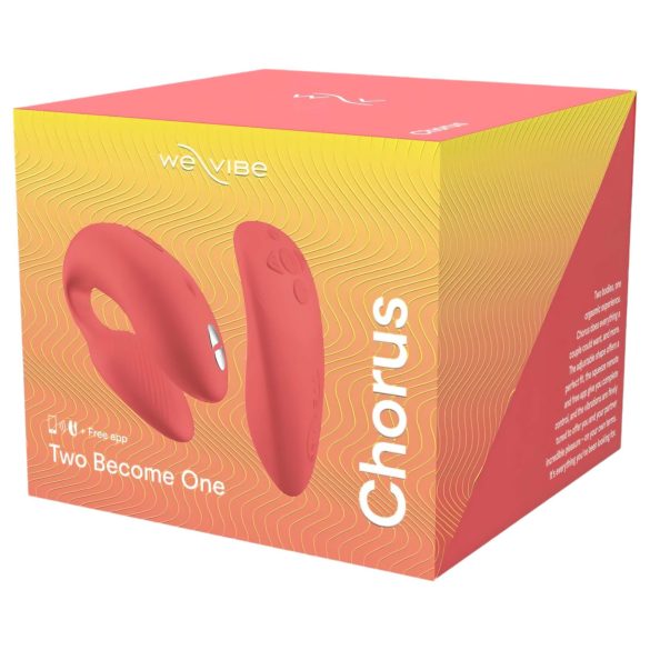 We-Vibe Chorus - vibrador de casal inteligente, laranja