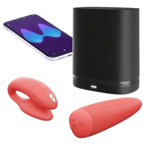 We-Vibe Chorus - vibrador de casal inteligente, laranja
