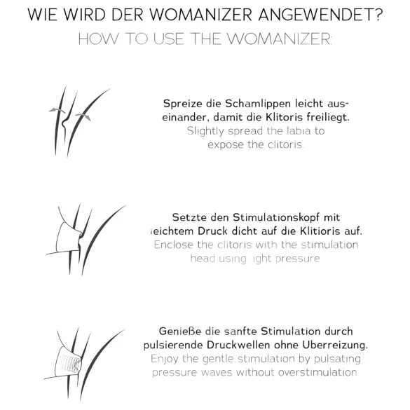 Womanizer Classic 2 - estimulador clitóris sucção recarregável - preto