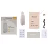 Womanizer - vibrador clitóris sucção - recarregável - branco