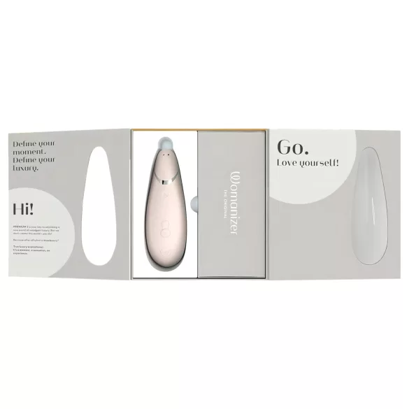 Womanizer - vibrador clitóris sucção - recarregável - branco