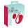 Sorriso Slim Panty - Vibrador de Clitóris com Controle Remoto Sem Fio (Vermelho)
