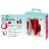 Sorriso Slim Panty - Vibrador de Clitóris com Controle Remoto Sem Fio (Vermelho)