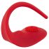 Sorriso Slim Panty - Vibrador de Clitóris com Controle Remoto Sem Fio (Vermelho)