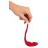 Sorriso Slim Panty - Vibrador de Clitóris com Controle Remoto Sem Fio (Vermelho)