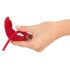 Sorriso Slim Panty - Vibrador de Clitóris com Controle Remoto Sem Fio (Vermelho)