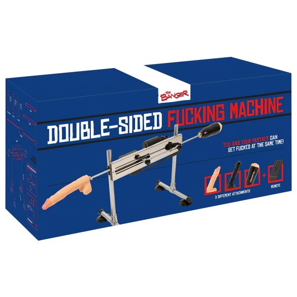 Máquina de Amor - dupla ação c/ 2 dildos e 1 vagina portátil
