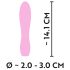 Cuties Mini 3 - Recargável, à prova d’água, texturizado (rosa)