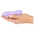 Cuties Mini 3 - vibrador espiral, recarregável e à prova d'água (roxo)