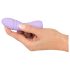 Cuties Mini 3 - vibrador espiral, recarregável e à prova d'água (roxo)