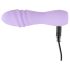 Cuties Mini 3 - vibrador espiral, recarregável e à prova d'água (roxo)