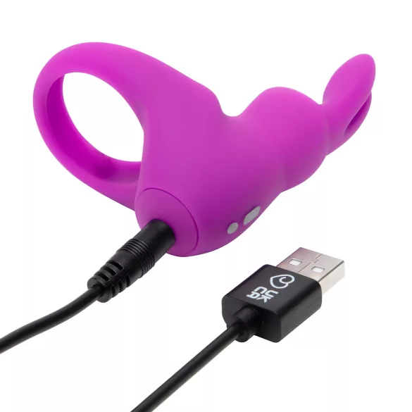 Happyrabbit - vibrador casal recarregável - kit 7 peças