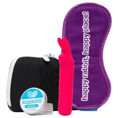   Happyrabbit - vibrador clitóris recarregável - kit 4 peças