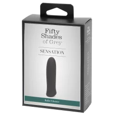 Fifty Shades of Grey - vibrador bullet - discreto - preto