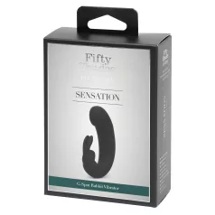   Fifty Shades of Grey - vibrador clitóris com braço - silicone preto