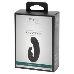   Fifty Shades of Grey - vibrador clitóris com braço - silicone preto