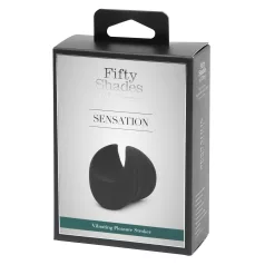   Sensation - vibrador peniano - estimulador de glande - silicone preto