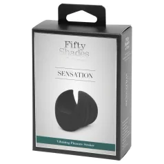   Sensation - vibrador peniano - estimulador de glande - silicone preto