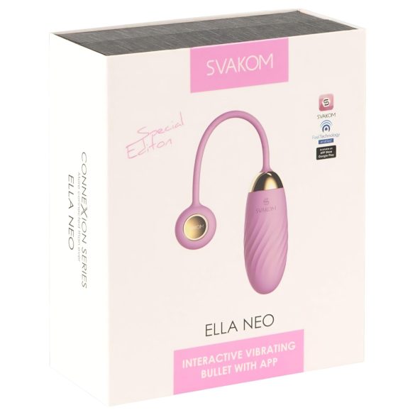 Svakom Ella Neo - ovo vibratório inteligente (rosa)
