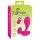SMILE RC - Vibrador de Ponto G, recarregável e com controle remoto (rosa)