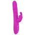 Coelhinho Smile - vibrador rotativo para clitóris recarregável (rosa)