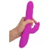 SMILE Rabbit - vibração pulsante e rotativa com estimulador (rosa)