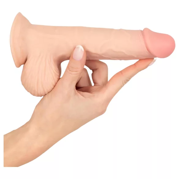 Nature Skin - dildo realístico com veias - 19cm - cor natural