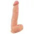 Natute Skin - dildo realístico com pele - 25cm - cor natural