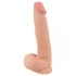 Natute Skin - dildo realístico com pele - 25cm - cor natural